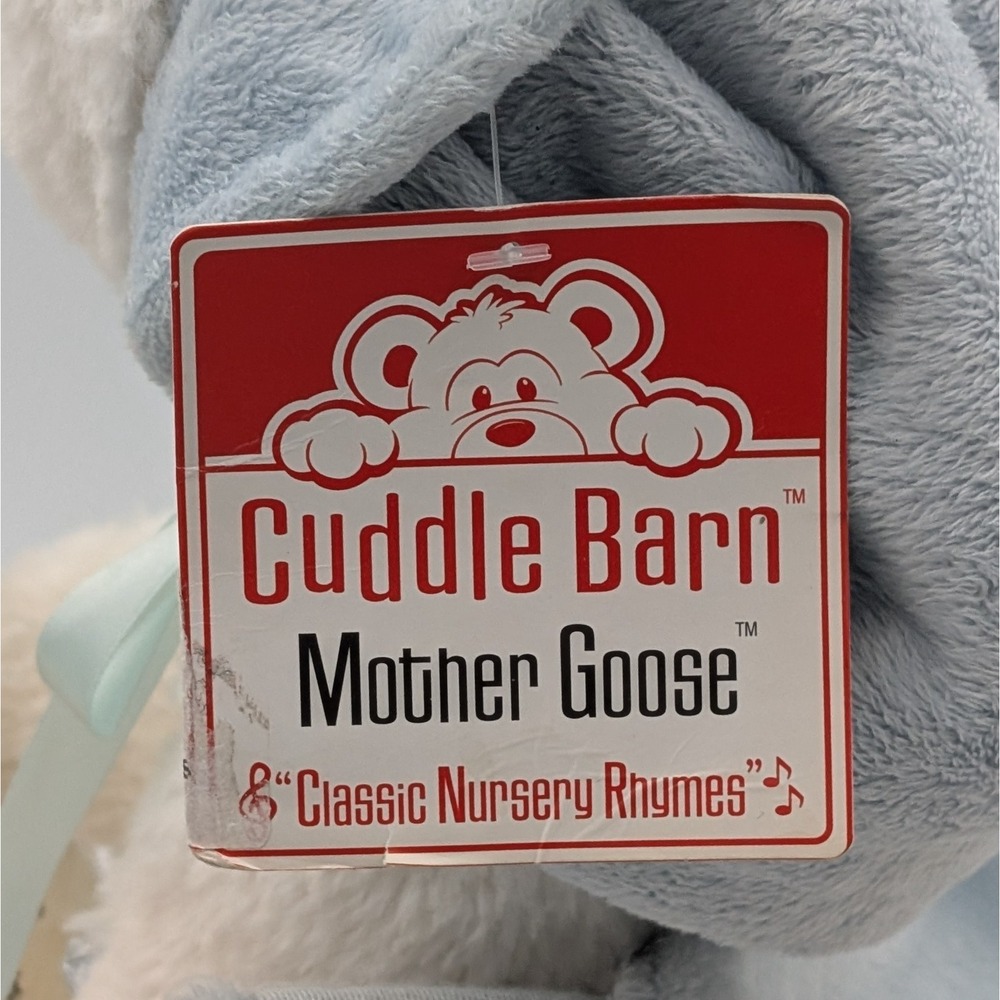 Cuddle Barn Mother Goose Plush Blue Bonnet Storytelling Doll Nonworking Display - Picture 3 of 8